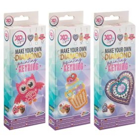   Grafix - Csináld magad gyémántfestős kulcstartó, 3 féle