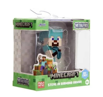 Minecraft Figurák 5cm-es, fém