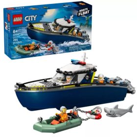 LEGO City 60456 Üldözés rendőrségi csónakkal