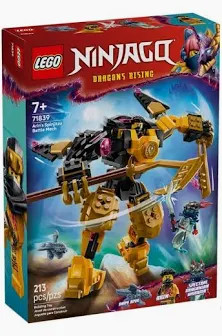 LEGO Ninjago 71839 Arin spinjitzu harci robotja