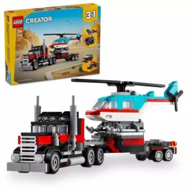 LEGO Creator 31146 Platós teherautó és helikopter