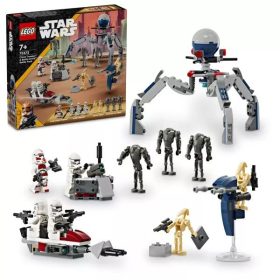   LEGO Star Wars Tm 75372 Klónkatona és harci Droid harci csomag