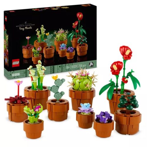 LEGO ICONS 10329 APRÓ CSEREPES NÖVÉNYEK