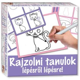 Rajzolni tanulok lépésről lépésre - cica