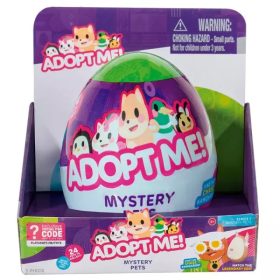   ADOPT ME! Meglepetés tojás műanyag kisállattal, virtuális kóddal