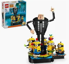 LEGO Minions 75582 Kocka Gru és minyonok