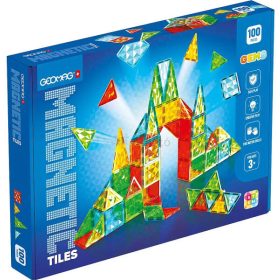Geomag Magnetic Tiles Gems 100