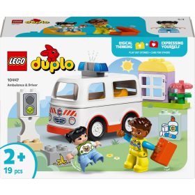 LEGO DUPLO Town 10447 Mentőautó és mentősofőr
