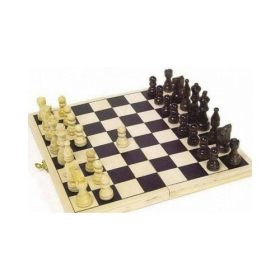 Fa sakk készlet - 34 cm