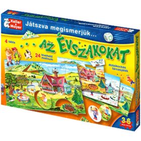 Játszva megismerjük az évszakokat 24 darabos puzzle