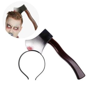 HALLOWEEN-I FEJPÁNT, FEJSZE, BALTA A FEJBE