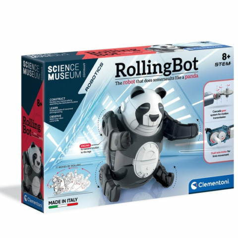 CLEMENTONI SCIENCE ROLLING BOT, A SZALTÓZÓ ROBOT PANDA