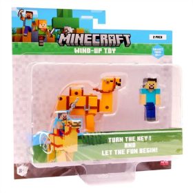 Minecraft figura felhúzható állattal s2