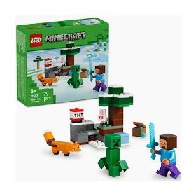 LEGO Minecraft 21583 Steve tajgai kalandjai