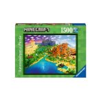 Ravensburger 1500 db-os puzzle - A Minecraft világa 