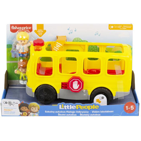 Fisher Price Little People iskolabusz hanggal