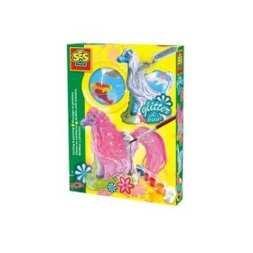 SES csillogó lovacskák gipszkiöntő készlet