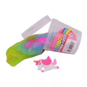 Unikornis slime figurával