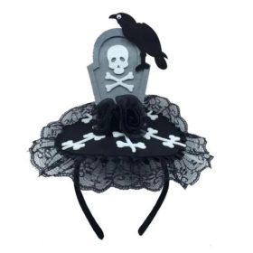 Csipkés halloween fejpánt