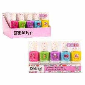   Create it! illatos körömlakk készlet pasztell színekkel 5 db-os