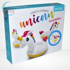   Intex 57506 felfújható Unikornis pohártartó 3 db – 41×20 cm