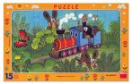 Kisvakond és a mozdony 15 darabos puzzle