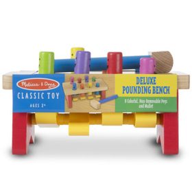   Melissa & Doug Kalapálós Asztal, Fa Készségfejlesztő Játék