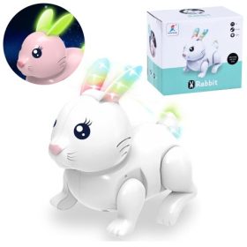 Robot nyuszi fénnyel és hanggal