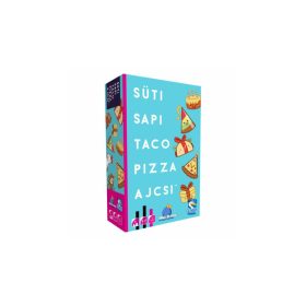 Süti, sapi, taco, pizza, ajcsi