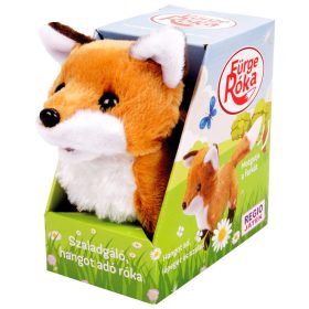 Szaladgáló róka plüssfigura - 20 cm