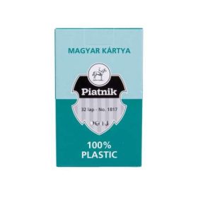 Plasztik magyar kártya