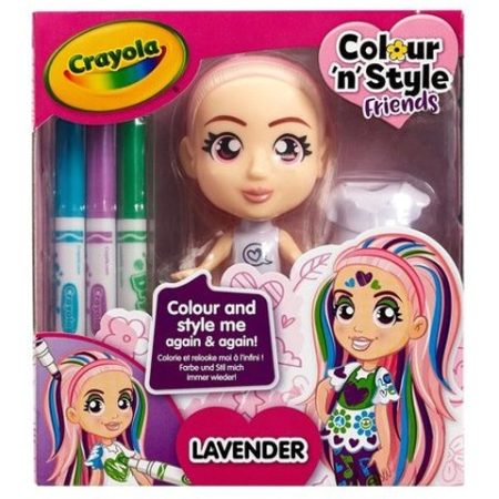 Crayola színezhető divatbaba