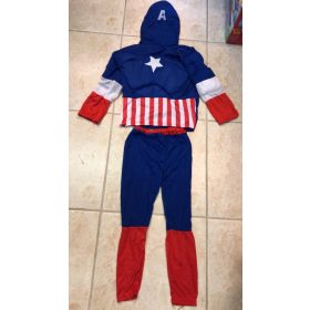 Izmosított Amerika Kapitány jelmez 4-5év