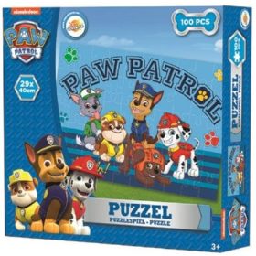 Puzzle 100 db-os Paw Patrol, Mancs Őrjárat