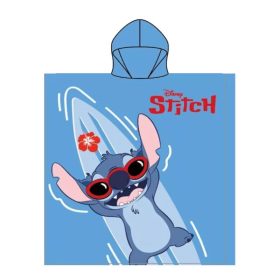   Disney Lilo és Stitch, A csillagkutya Lazy Lagoon strand törölköző poncsó 55x110 cm (Fast Dry)