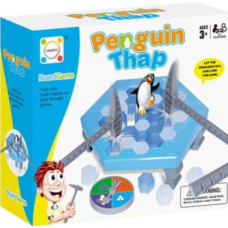 Pingvin a jégen 