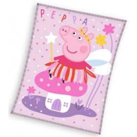 Peppa malac ágytakaró, polár takaró 150*200cm