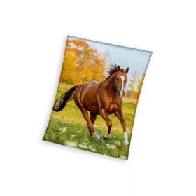 Lovas Gallop coral fleece polár takaró 150x200cm