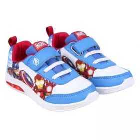 Bosszúállók LED villogó, világító utcai cipő 24-31