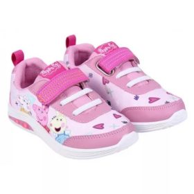 Peppa malac villogó, világító utcai cipő 23-28
