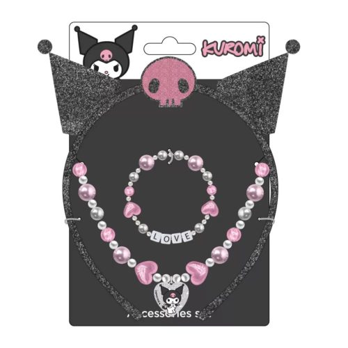 Hello Kitty Kuromi ékszer és hajpánt szett