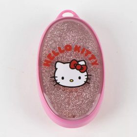 Hello Kitty Pink csillámos hajkefe 13 cm