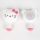 Hello Kitty White mini plüss hajkefe 13 cm