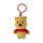 Disney Micimackó Cute 3D plüss figura akasztóval, táskadísz 13 cm