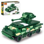   COGO® 7002 | lego-kompatibilis építőjáték | 185 db építőkocka | 2 az 1-ben páncélozott harckocsi vagy tank