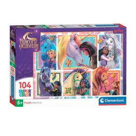  Unikornis Akadémia Friendship 104 db-os puzzle Clementoni