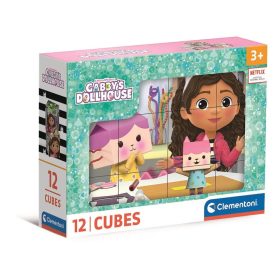   Gabby's Dollhouse, Gabi babaháza mesekocka 6 db-os Clementoni 