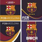   FCB, FC Barcelona Kéztörlő arctörlő, törölköző 30*30cm