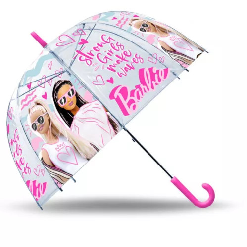  Barbie Strong Girls gyerek átlátszó esernyő Ø70 cm