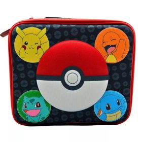   Pokémon Pokeball 3D thermo uzsonnás táska, hűtőtáska 23 cm